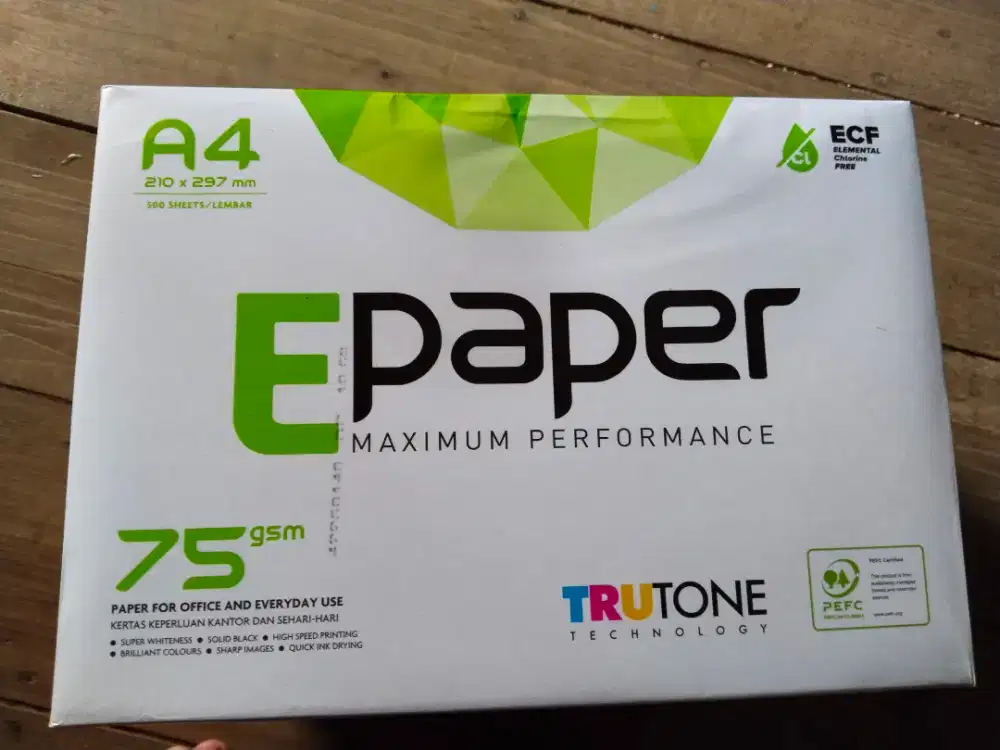 kertas A4 EPaper