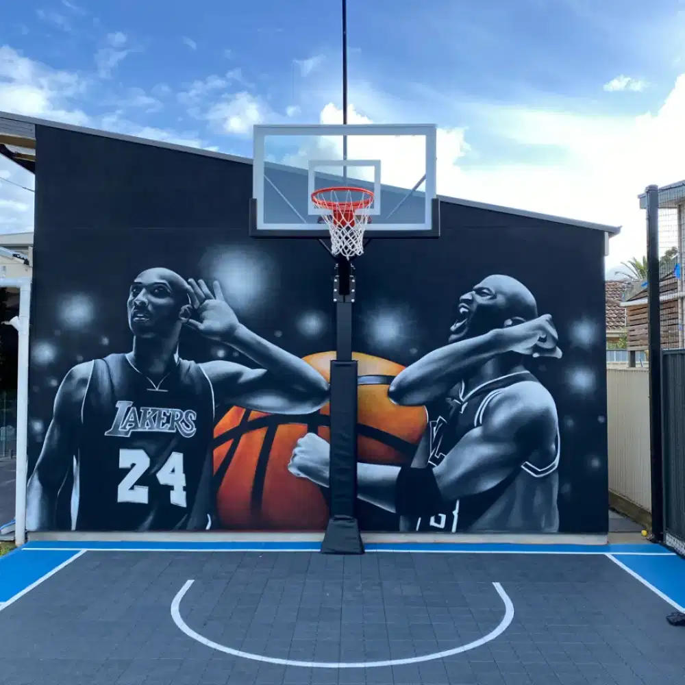jasa mural lukis dining jabodetabek