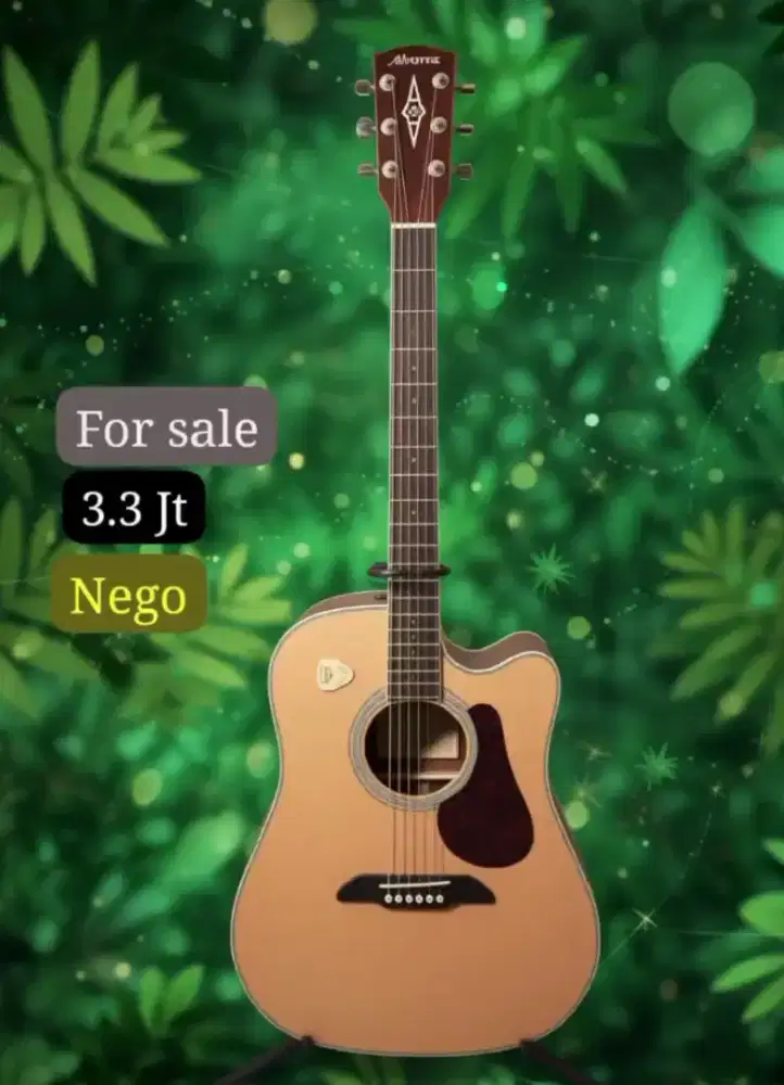 Gitar Merk ALVAREZ original nego