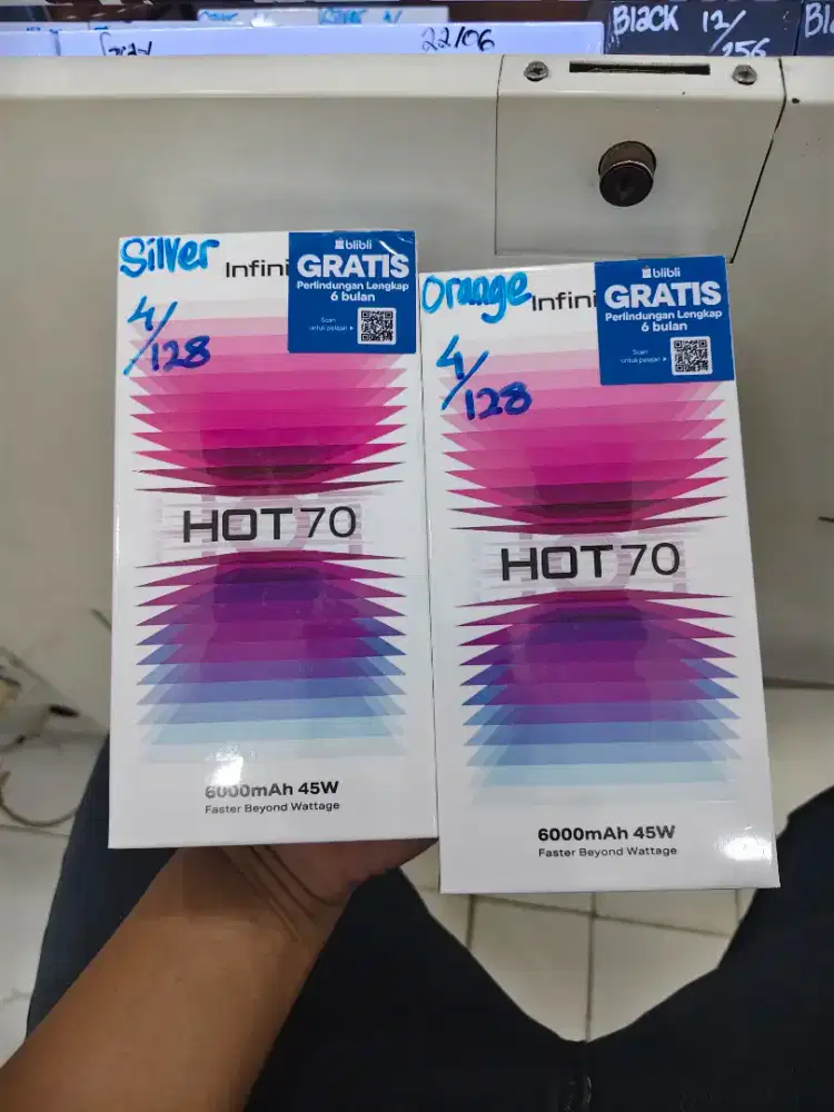 Infinix Hot 70 4/128 New segel ready stok