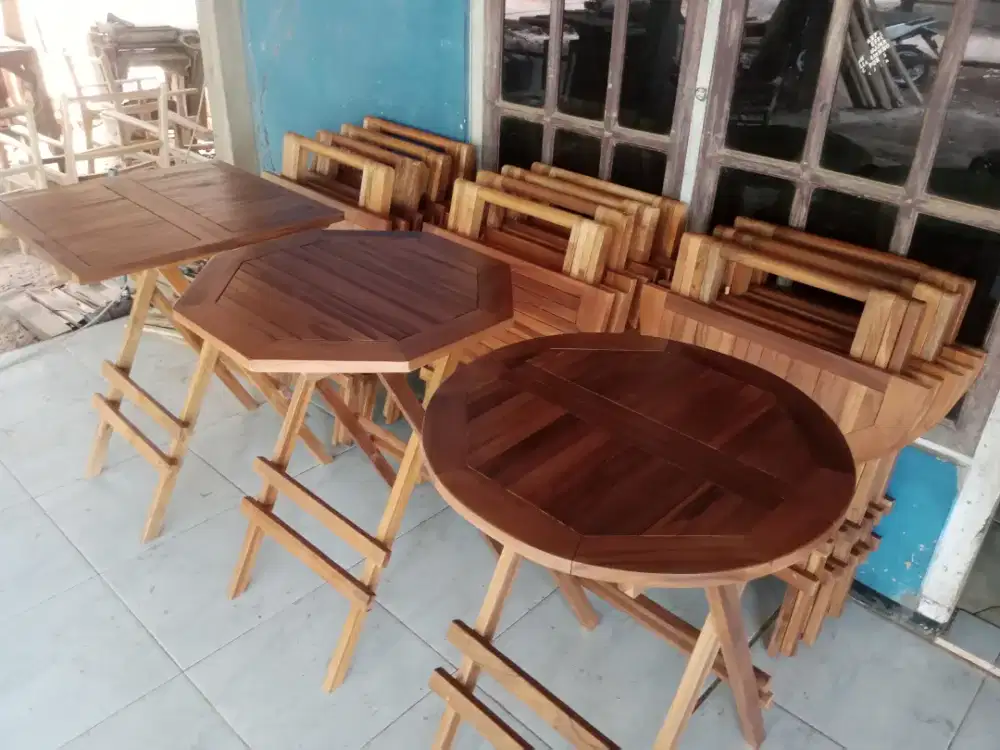 Meja Lipat Meja Piknik 60x60