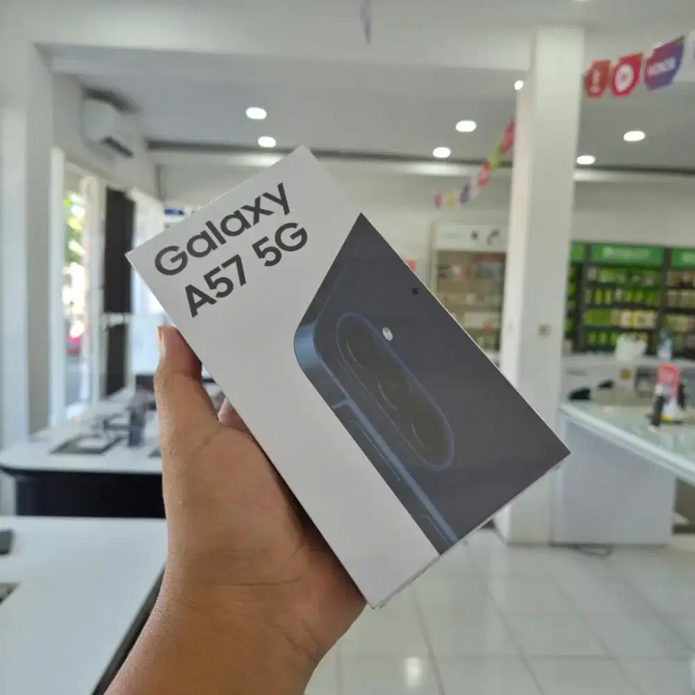 Samsung A57 kondisi segel cod gratis ongkir dan bergaransi resmi sein