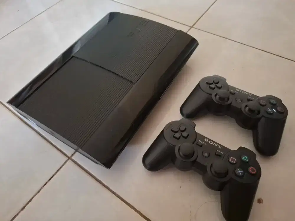 PS3 SUPER SLIM 500GB FULLSET GAME PS 3