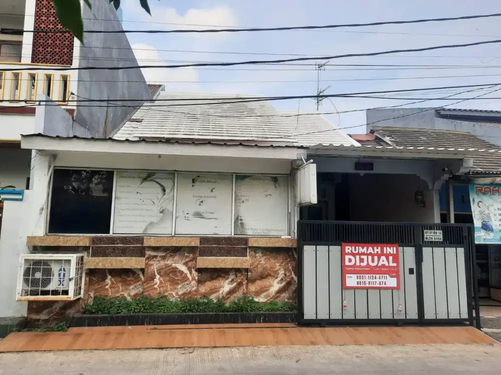 Rumah Luas Full Furnished +Ruang Usaha di Villa Mas Indah Bekasi Utara