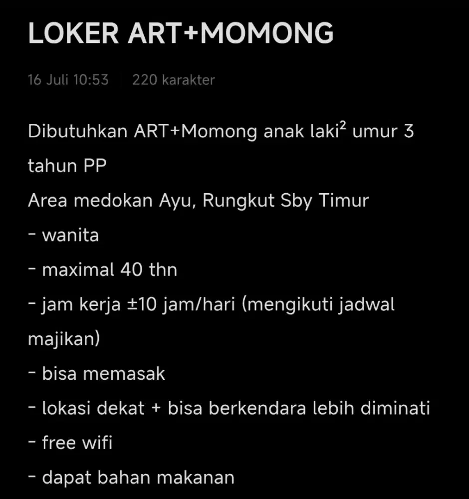 LOKER ART+MOMONG