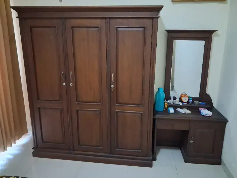 BED Set Kayu Jati Dijual