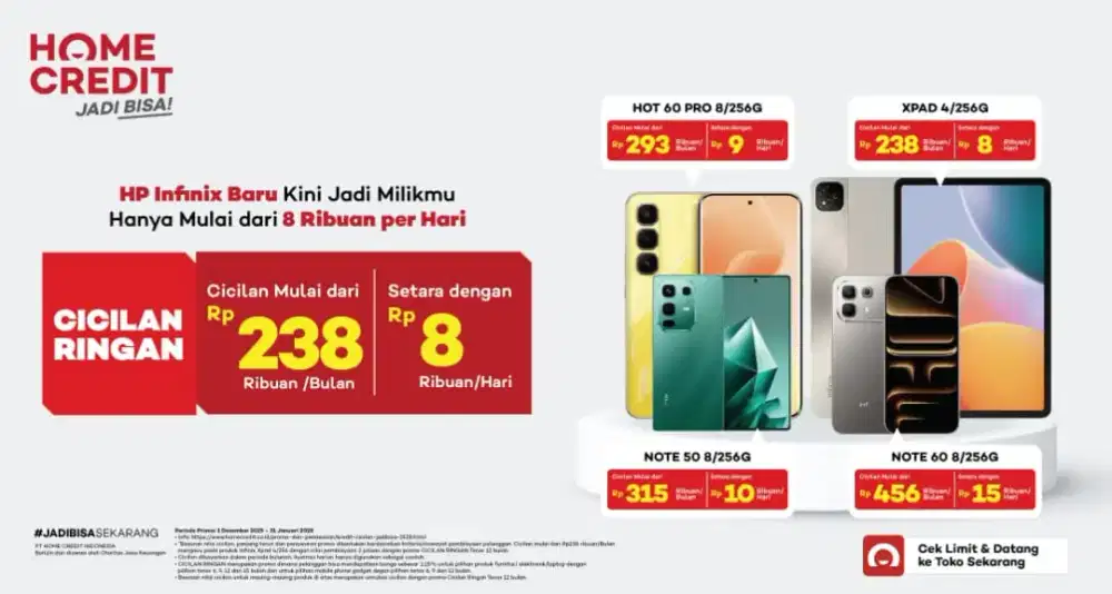 segampang itu cicilan menggunakan home credit