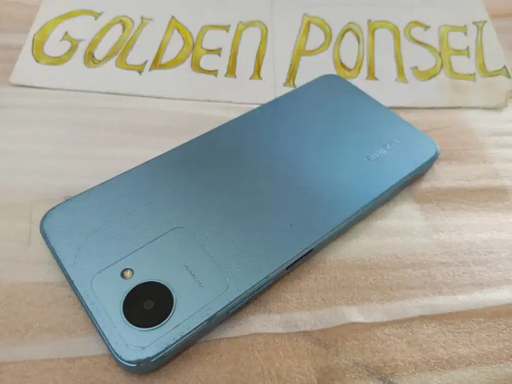 Realme C30S Stripe Blue 64Gb/Ram5Gb(4Gb+1Gb)Golden Ponsel