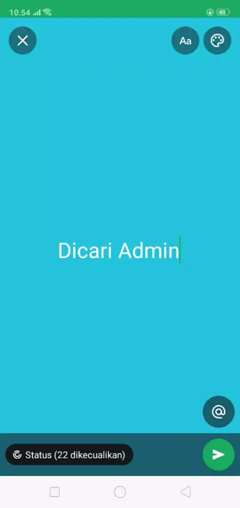 Di Cari Admin Perempuan