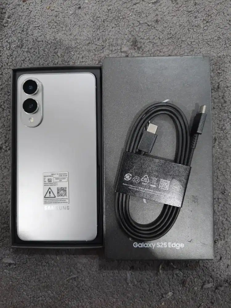 Samsung galaxy S25 edge 12/512 fullset