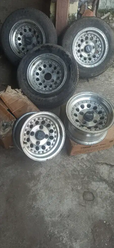 5 velg bekas mobil, Velg Alloy Enmaru Ring 12 original