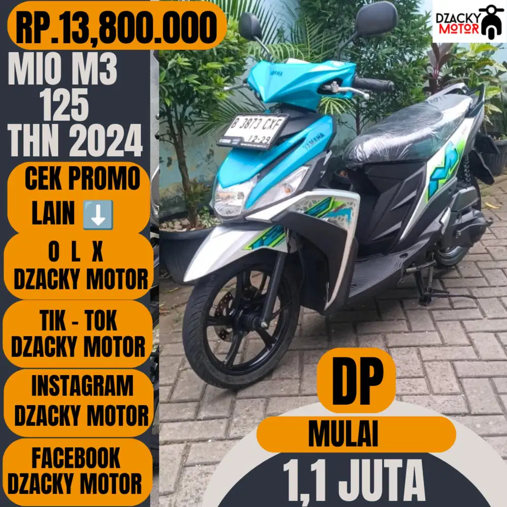 YAMAHA MIO M3 125 2024 SECOND LIKE NEW