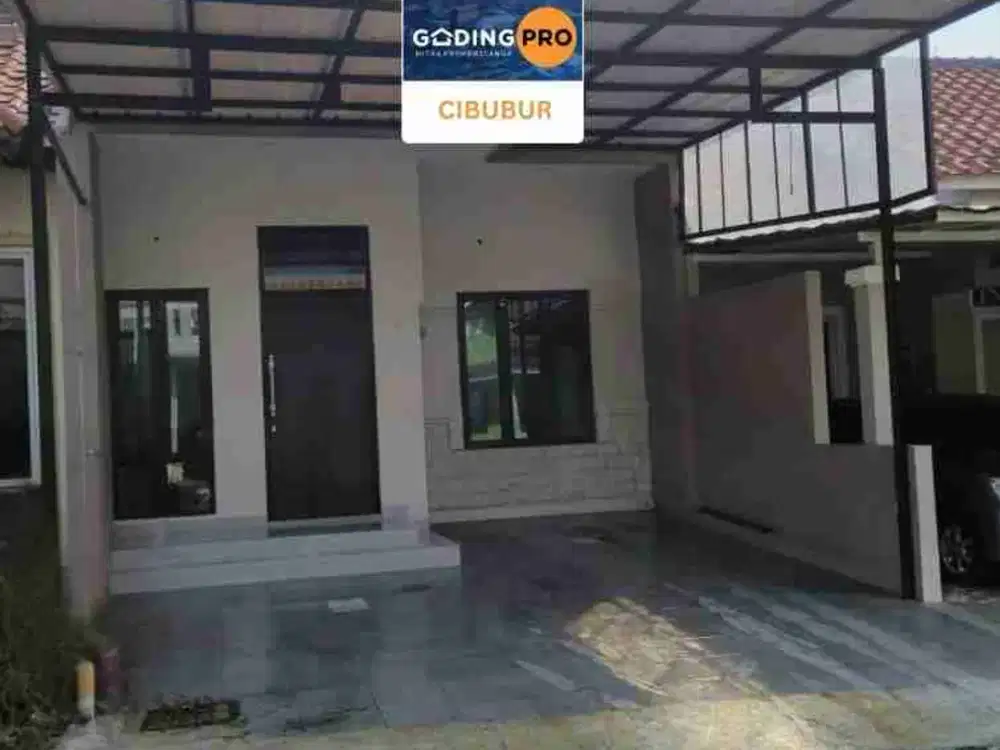 JUAL RUMAH KOTA WISATA CIBUBUR SHM TERENOVASI RAPI SIAP HUNI