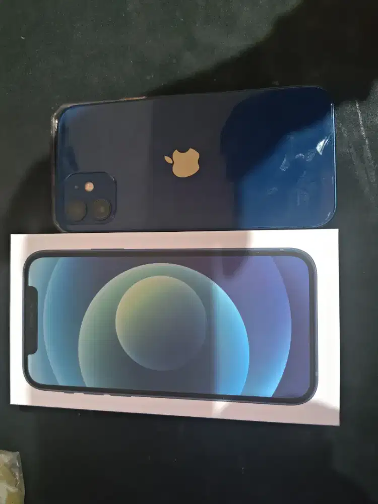 IPHONE 12 128GB MULUS NOMINUS WARNA BLUE INTER ALL OPERATOR