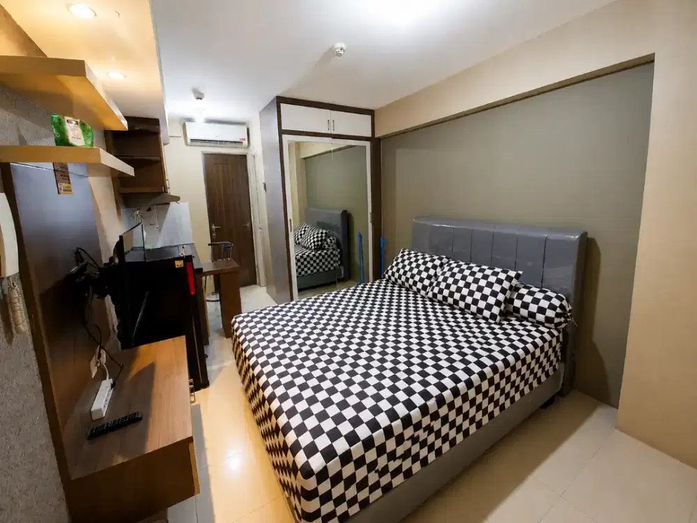 Spesialis Studio Furnished Apartemen Bassura City ada Water Heater