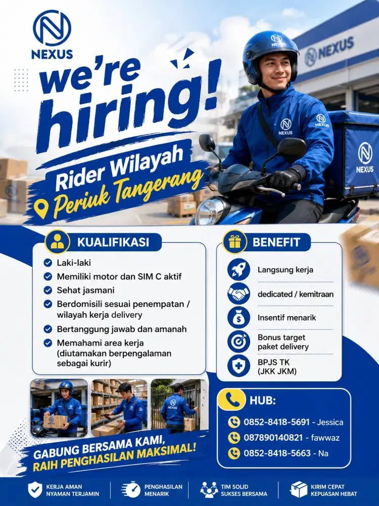 LOKER KURIR PERIUK HUB