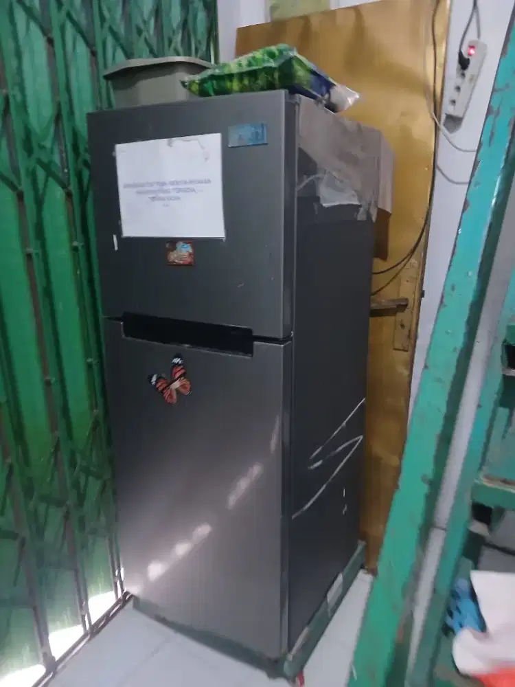 Kulkas Samsung rt19m300 230liter dua pintu anti bunga es