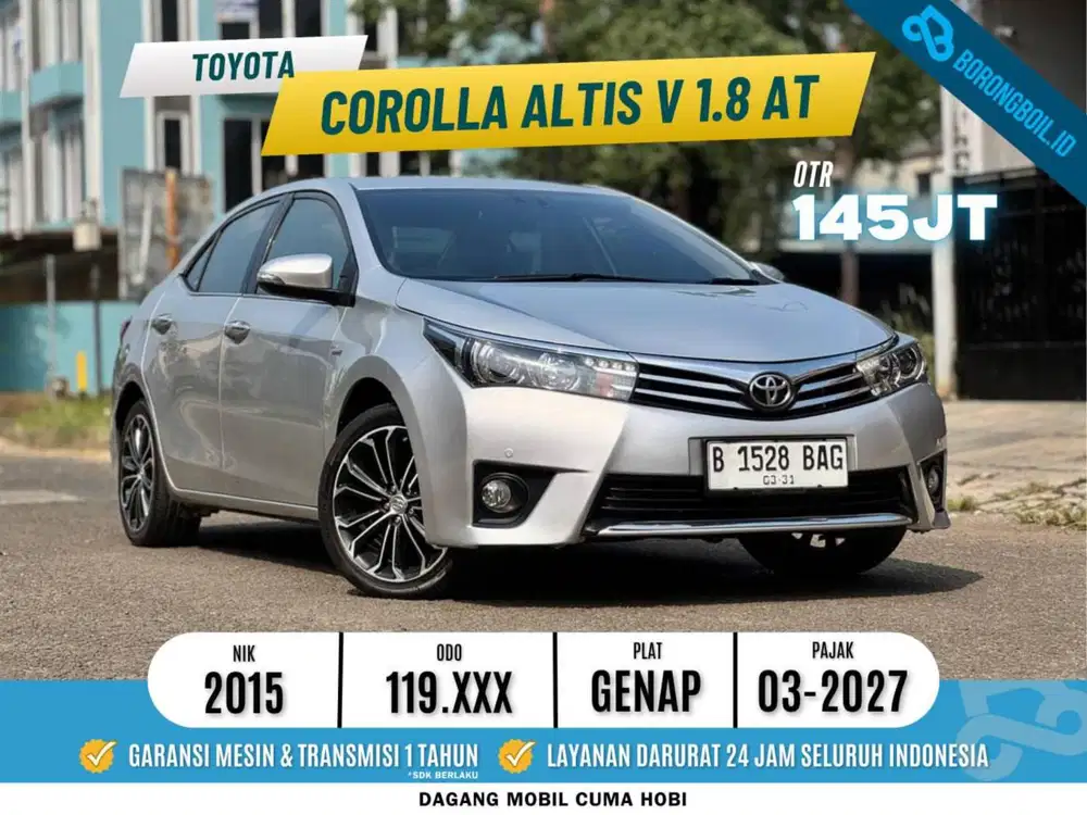 Toyota Altis V 1.8 AT 2015