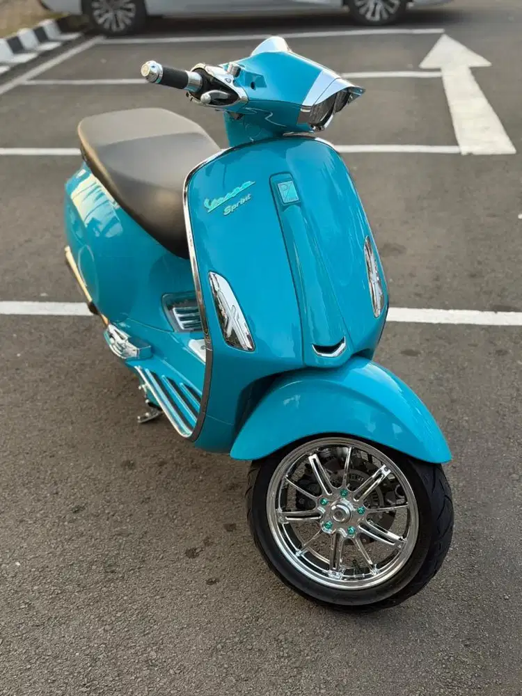 VESPA SPRINT ABS I-GET 2022 MODIFICATION LOW KM
