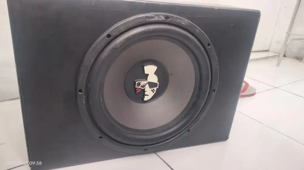 subwoofer 'mohawk' & power audiobose 1200 watt