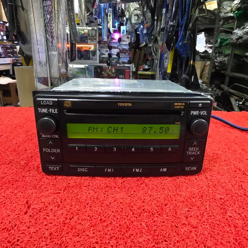 Head Unit TOYOTA ALTIS 2007 Radio FM AM CD 6 Disc Orisinil
