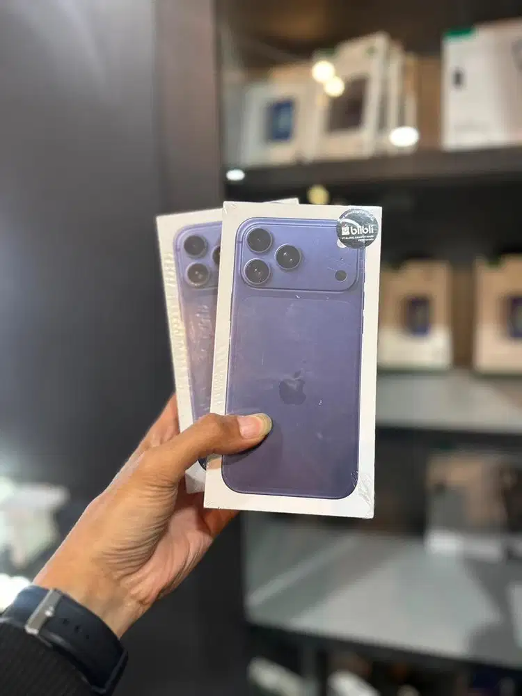 READY IPHONE 17 PROMAX 256GB DEEP BLUE NEW UNIT BNIB