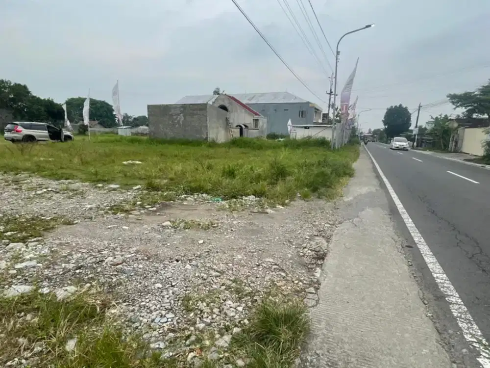 Tanah Jogja 20 Menit UGM, Strategis Jl Pandowoharjo Sleman