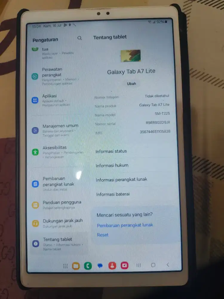 Tablet Samsung Tab A7 Lite 3/32