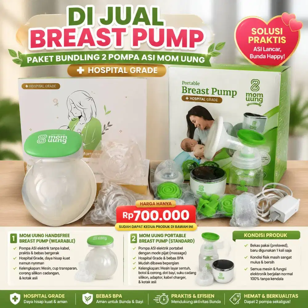 POMPA ASI MOMUUNG 2 PCS HARGA 700.000