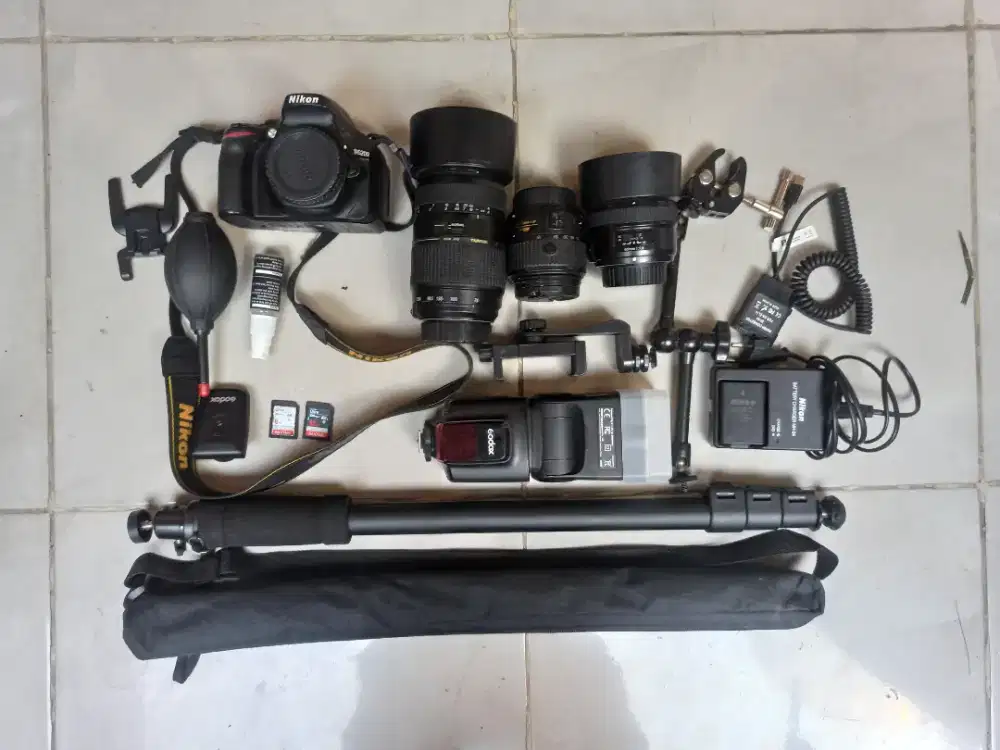 Nikon d5200 satu set NEGO