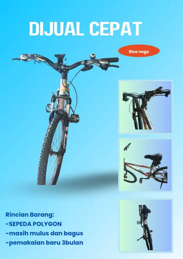 Dijual cepat Sepeda POLYGON, bisa NEGO