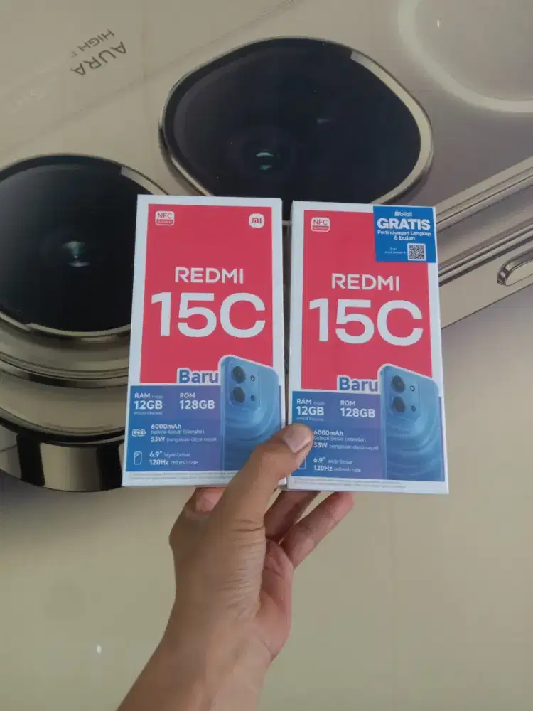 [ Fast respon WA ] Xiaomi Redmi 15C NFC 6+6/128 Garansi resmi 15bln