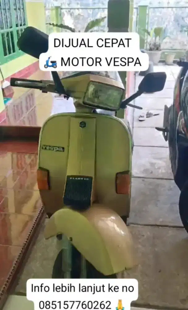 Vespa Excel 150cc Tahun 1988
