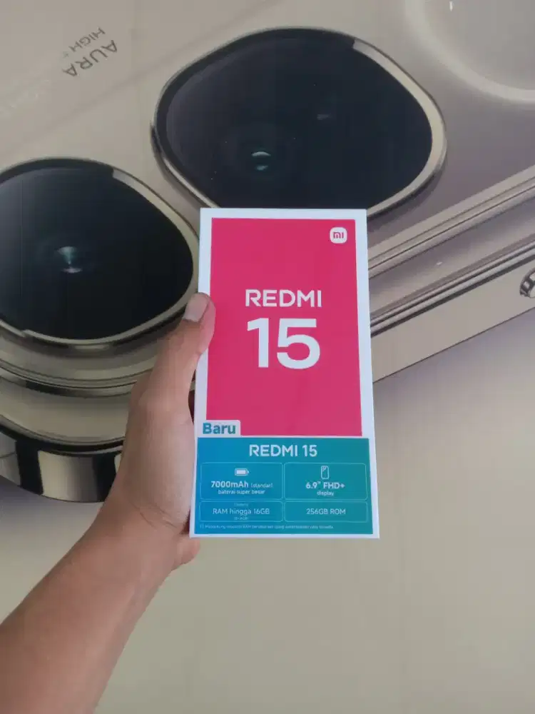 [ Fast respon WA ] Xiaomi Redmi 15 NFC 8+8/256 Garansi resmi 15bln