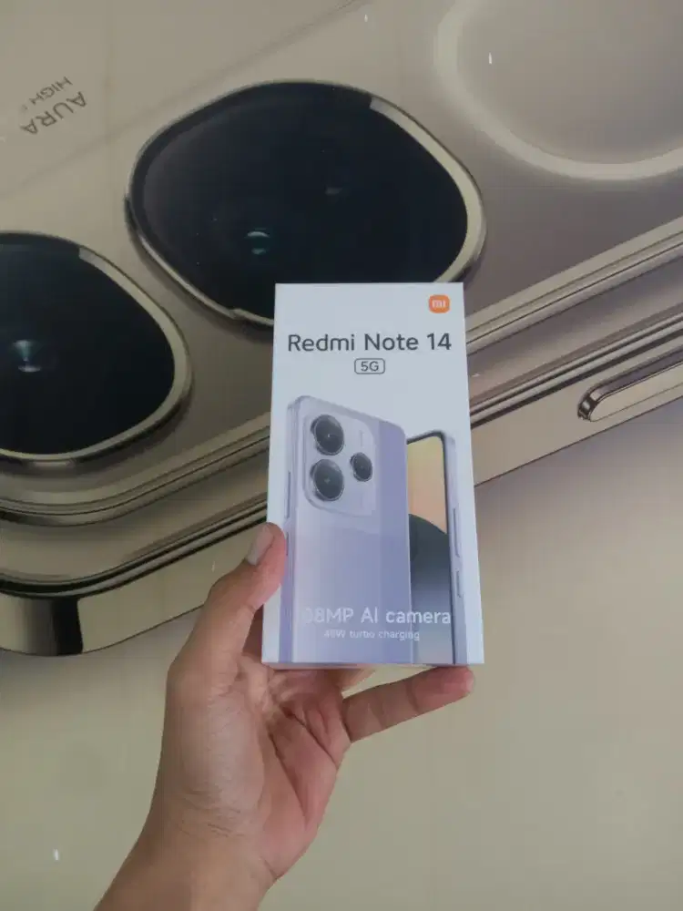 [ Fast respon WA ] Xiaomi Redmi Note 14 5G 8/256 Garansi resmi 15bln