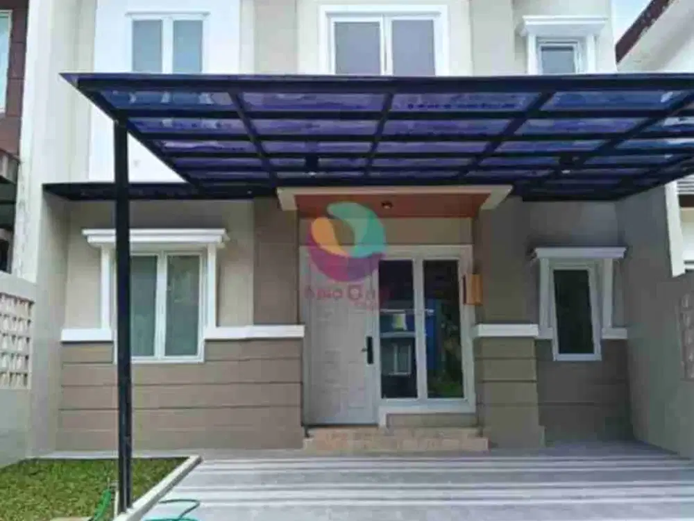 Dijual cepat rumah minimalis 2 lantai siap huni di kota wisata