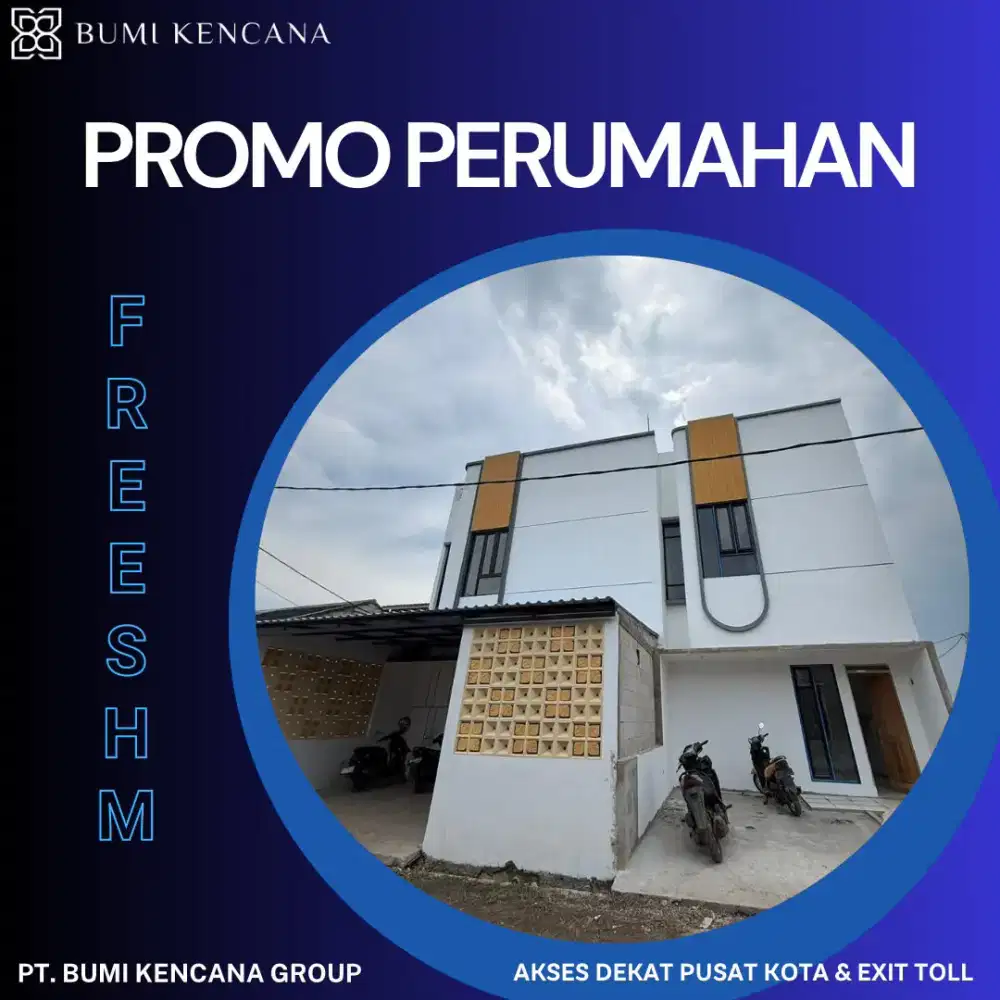 Di jual rumah 2 lantai paling murah
