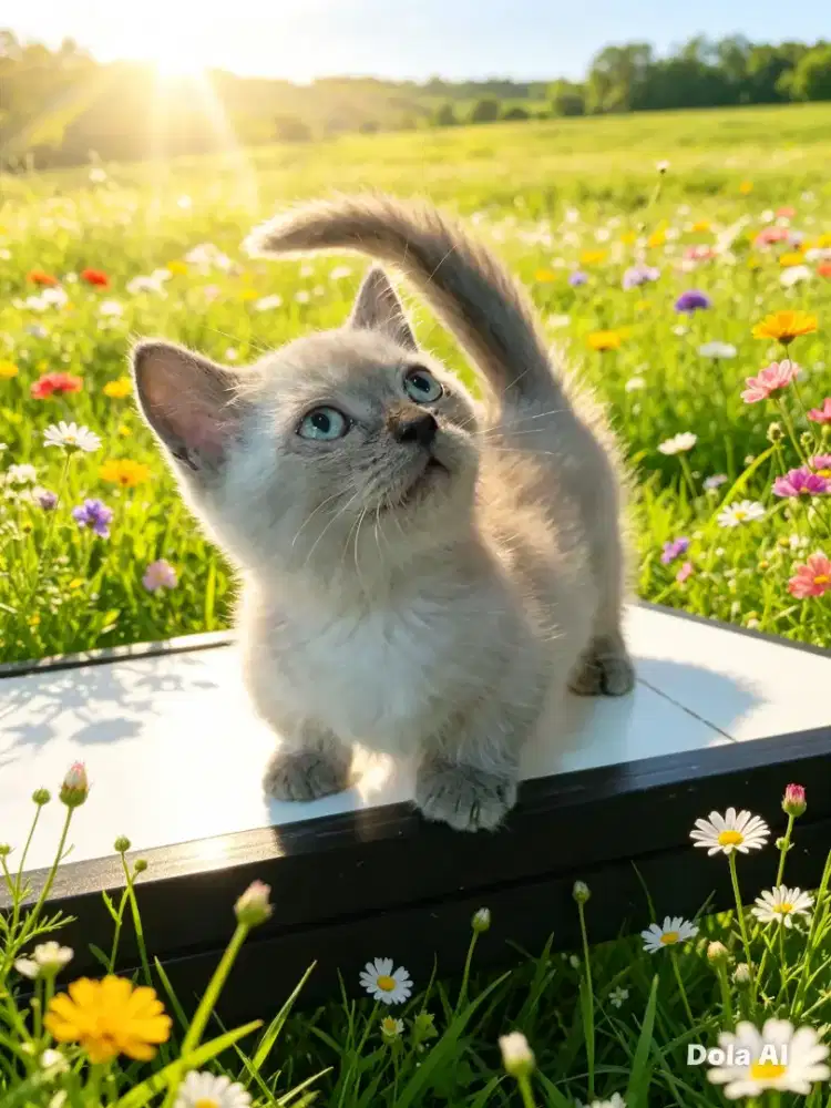 Kitten munchkin cebol