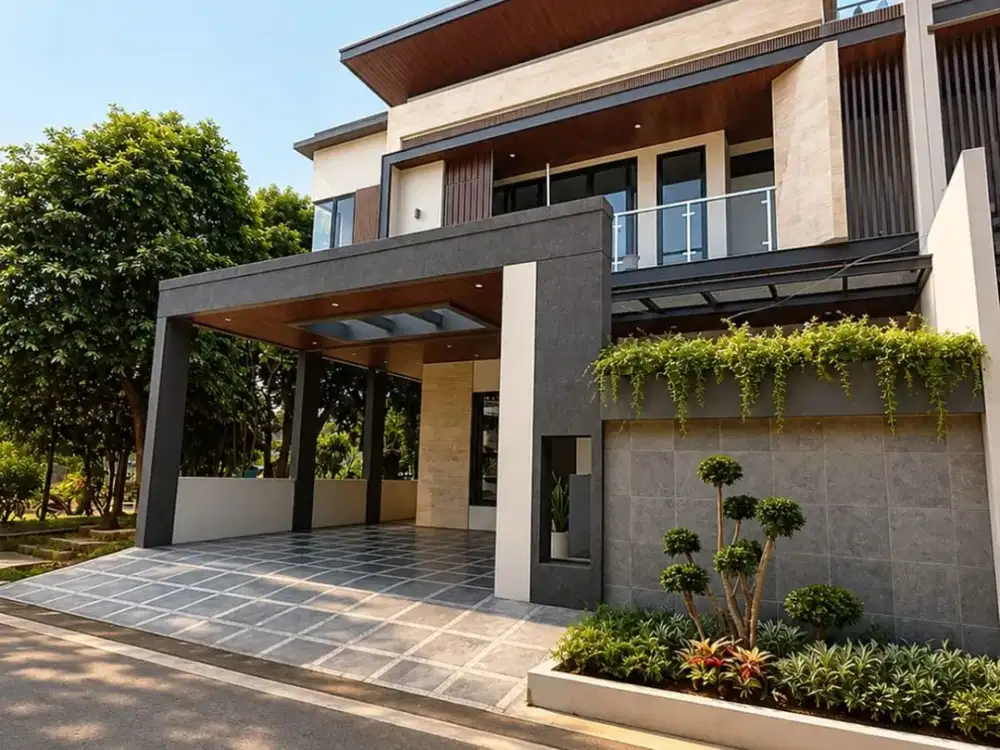 Dijual Rumah 2 Lantai Semi Furnished Griya Loka BSD, Tangerang Selatan