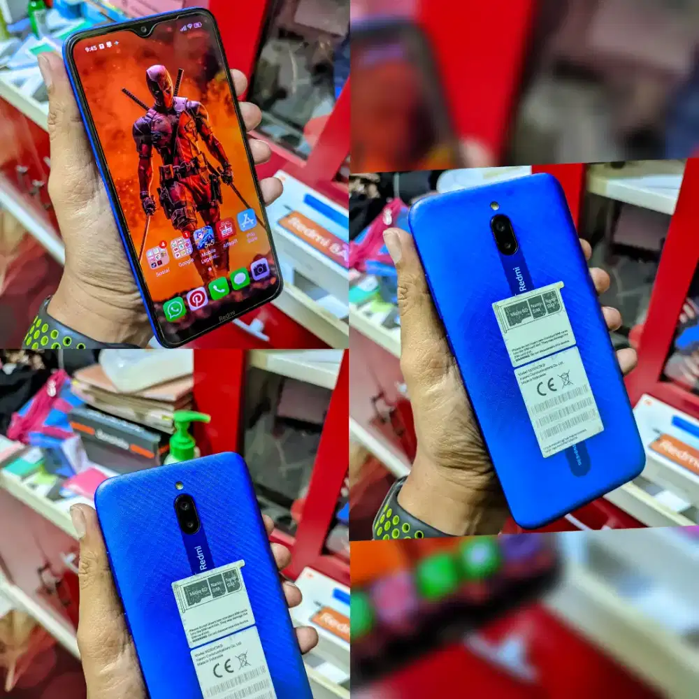 Xiaomi Redmi 8A Pro Ram 3/32
Unit Hp Dan Dus Fisik 90%