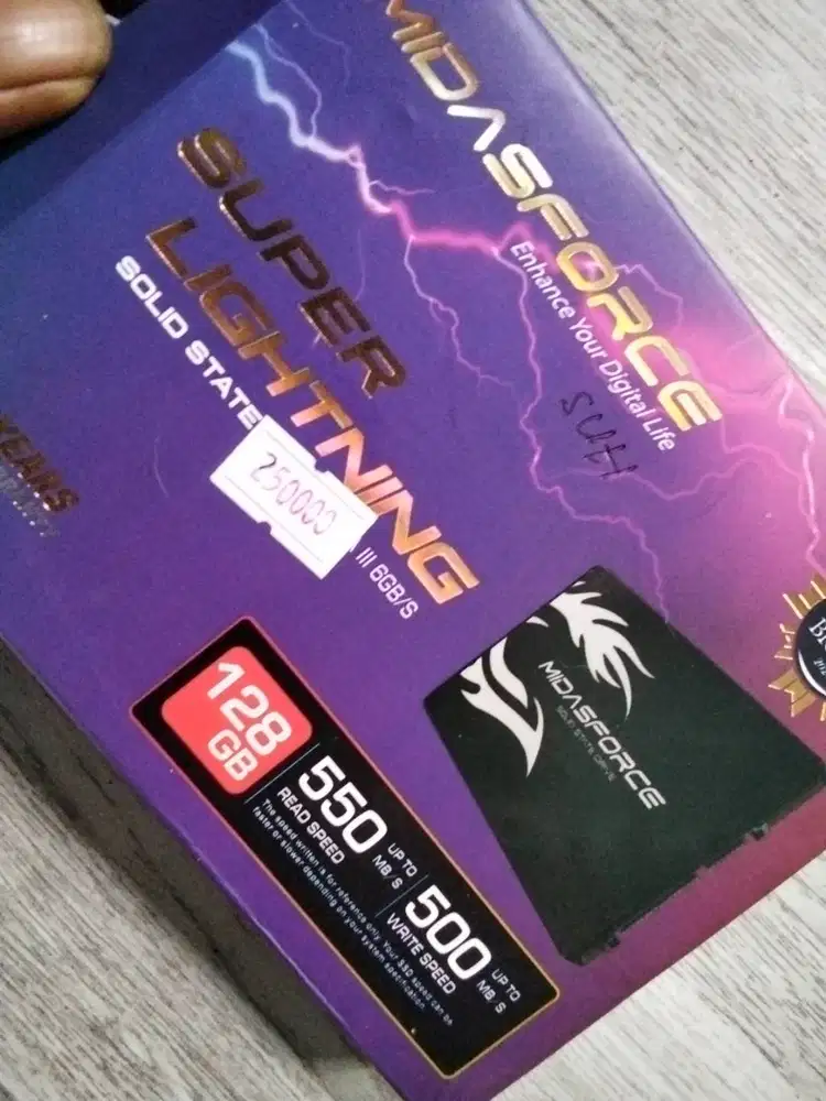 Hdd 550 gb masih segel