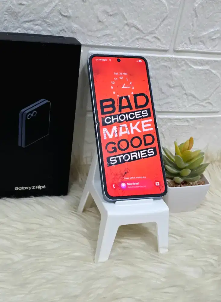 Samsung Z Flip6 512Gb Biru Seadanya