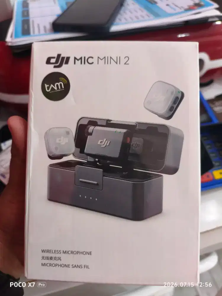 DJI Mic Mini 2 (2TX 1RX+Charging Case) Promo Bisa Kredit 5 menit Acc