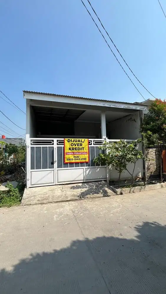 Dijual rumah pondok permata babelan full renovasi