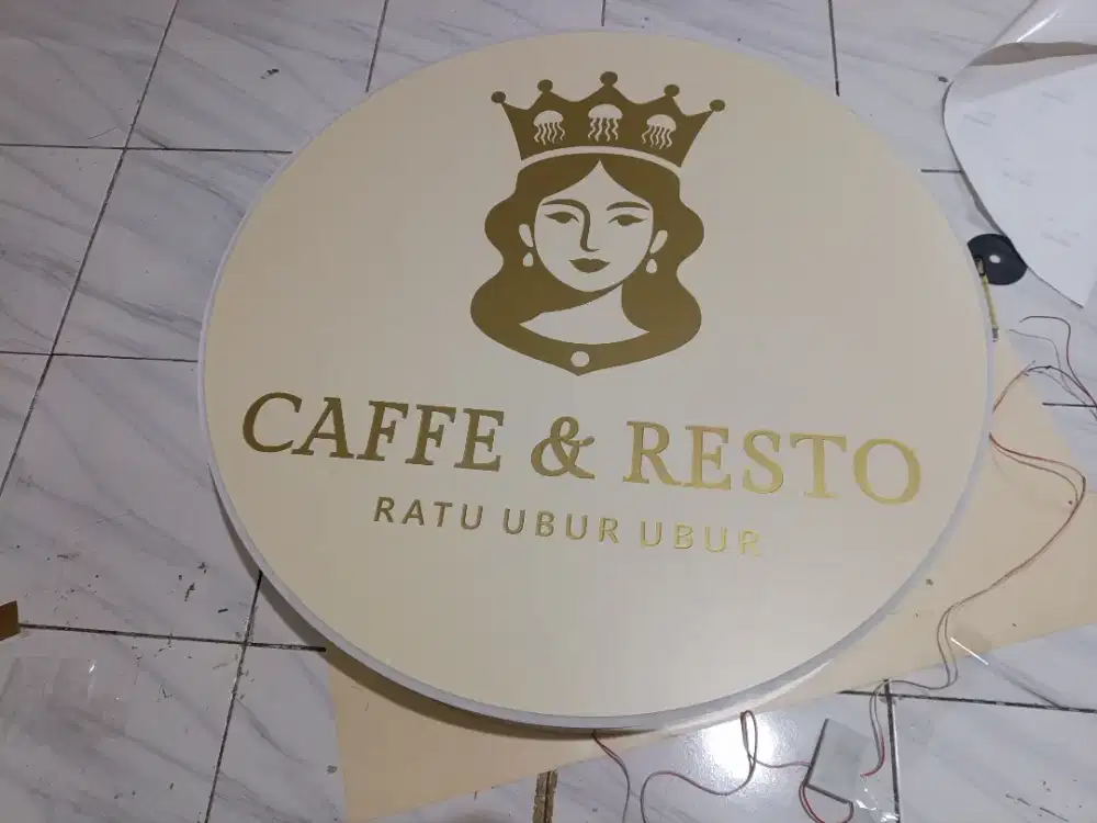 Papan nama neonbox huruf timbul bilbaord reklame