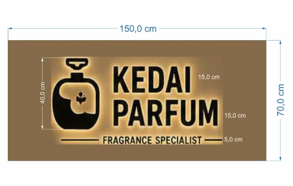Papan nama kantor