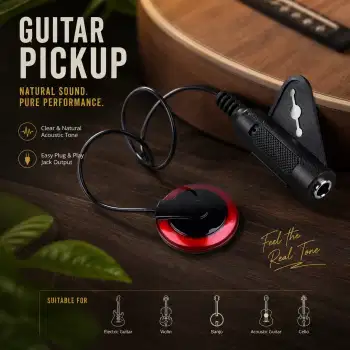 Gitar Electronic Pickup Pengubah Akustik Jadi Elektrik