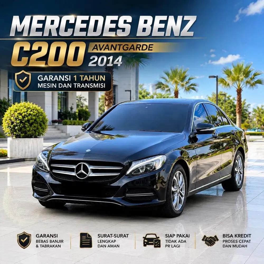 Mercedes Benz C200 Avantgarde 2014 Garansi 1 Tahun Mesin dan Transmisi