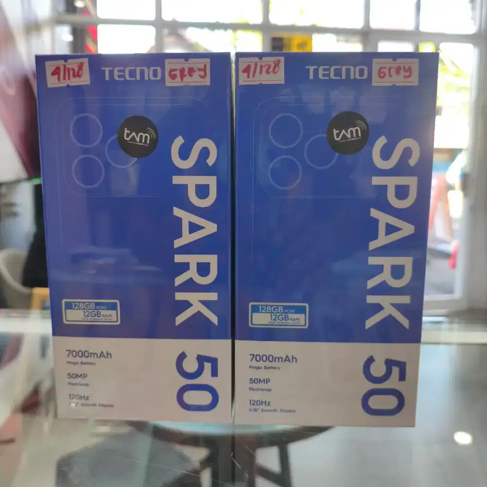 Tecno Spark 50 batrei 7000mAh