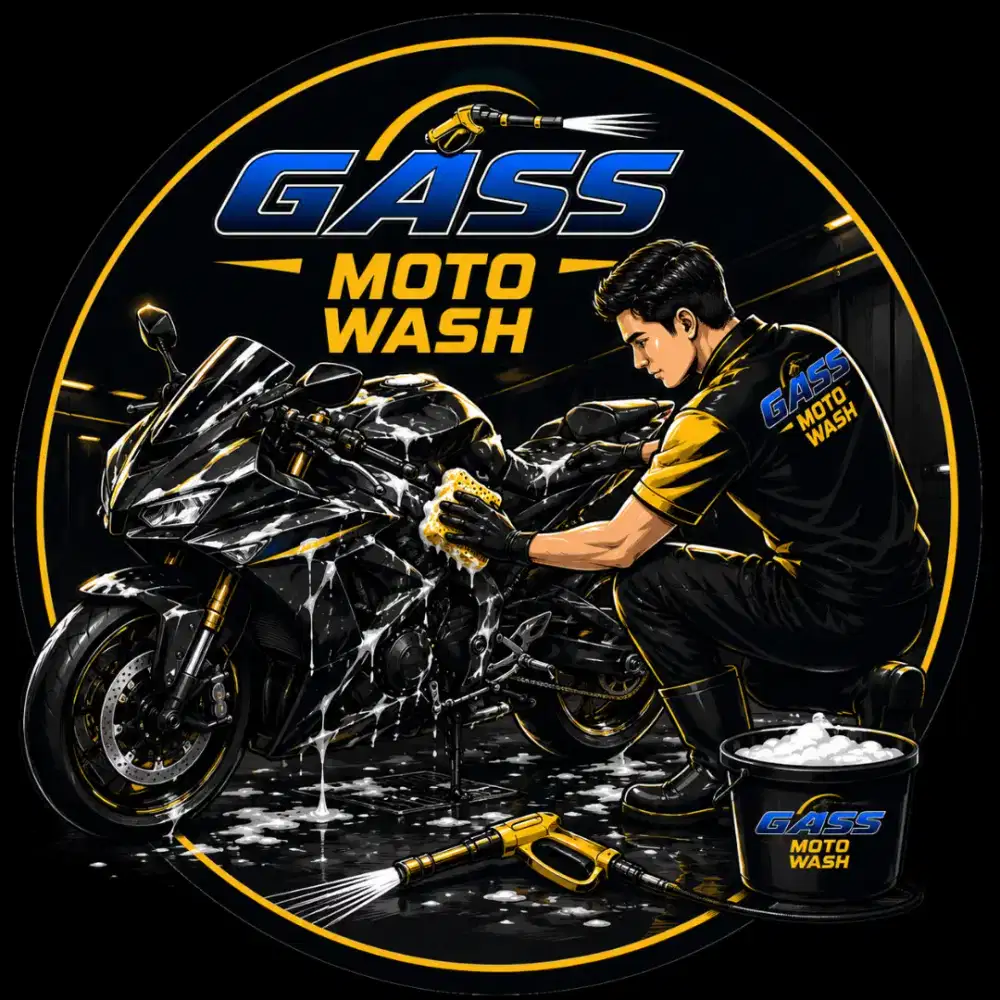 DIBUTUHKAN CREW CUCI MOTOR
GASS Moto-Wash & Coffee